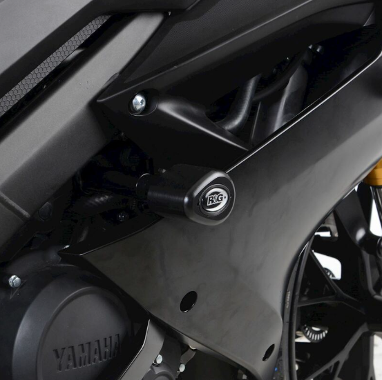 Краш тапи R&amp;G RACING Aero Crash Protectors Black Yamaha YZF-R125 19-22